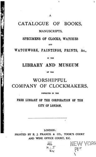 Clockmaking Books Collection